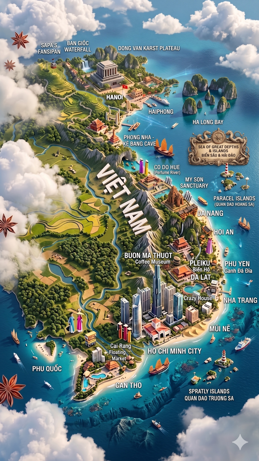 Vietnam Map Mobile