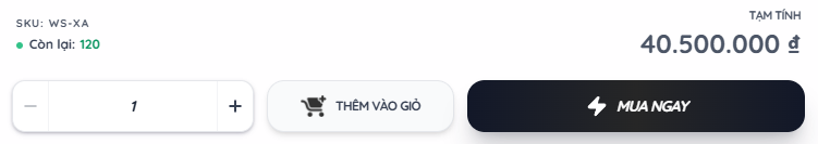 Thêm vào giỏ hoặc Mua ngay
