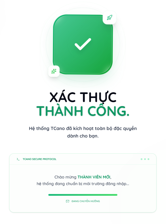 3. Kích hoạt thành công